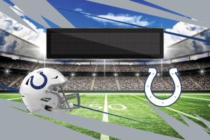 [Personalization Only] Official NFL Colts - 20" x 32" Personalized Washable Rug