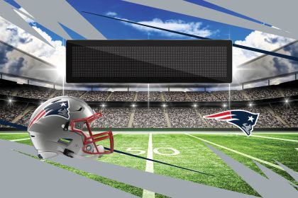 [Personalization Only] Official NFL Patriots - 20" x 32" Personalized Washable Rug