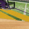 [Personalization Only] Official NFL Vikings - 36" x 62" Personalized Washable Rug