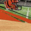 [Personalization Only] Official NFL Bengals - 62" x 84" Personalized Washable Rug