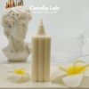 Candle Lab 10.5 cm Tall Candle Mold 8.5cm Wide Cuboid Shape Acrylic Candle Mold