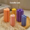 Candle Lab Flowers Candle Molds for Candle Making Scented Four Leaf Clover Handmade Candles DIY Beeswax Transparent Plastic Candles Mould