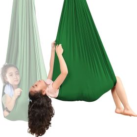 1pc Indoor Therapy Sensory Swing For Kids; Outdoor Room Adjustable Fabric Hammock For Children Teens Autism; ADHD; Aspergers; Sensory Integration; 59√ (Color: Sky Blue)