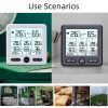 Weather Station Wireless Digital Indoor/Outdoor Forecast Temperature Humidity Meter LCD Display Thermometer Hygrometer