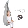 1pc Indoor Therapy Sensory Swing For Kids; Outdoor Room Adjustable Fabric Hammock For Children Teens Autism; ADHD; Aspergers; Sensory Integration; 59√