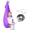 1pc Indoor Therapy Sensory Swing For Kids; Outdoor Room Adjustable Fabric Hammock For Children Teens Autism; ADHD; Aspergers; Sensory Integration; 59√